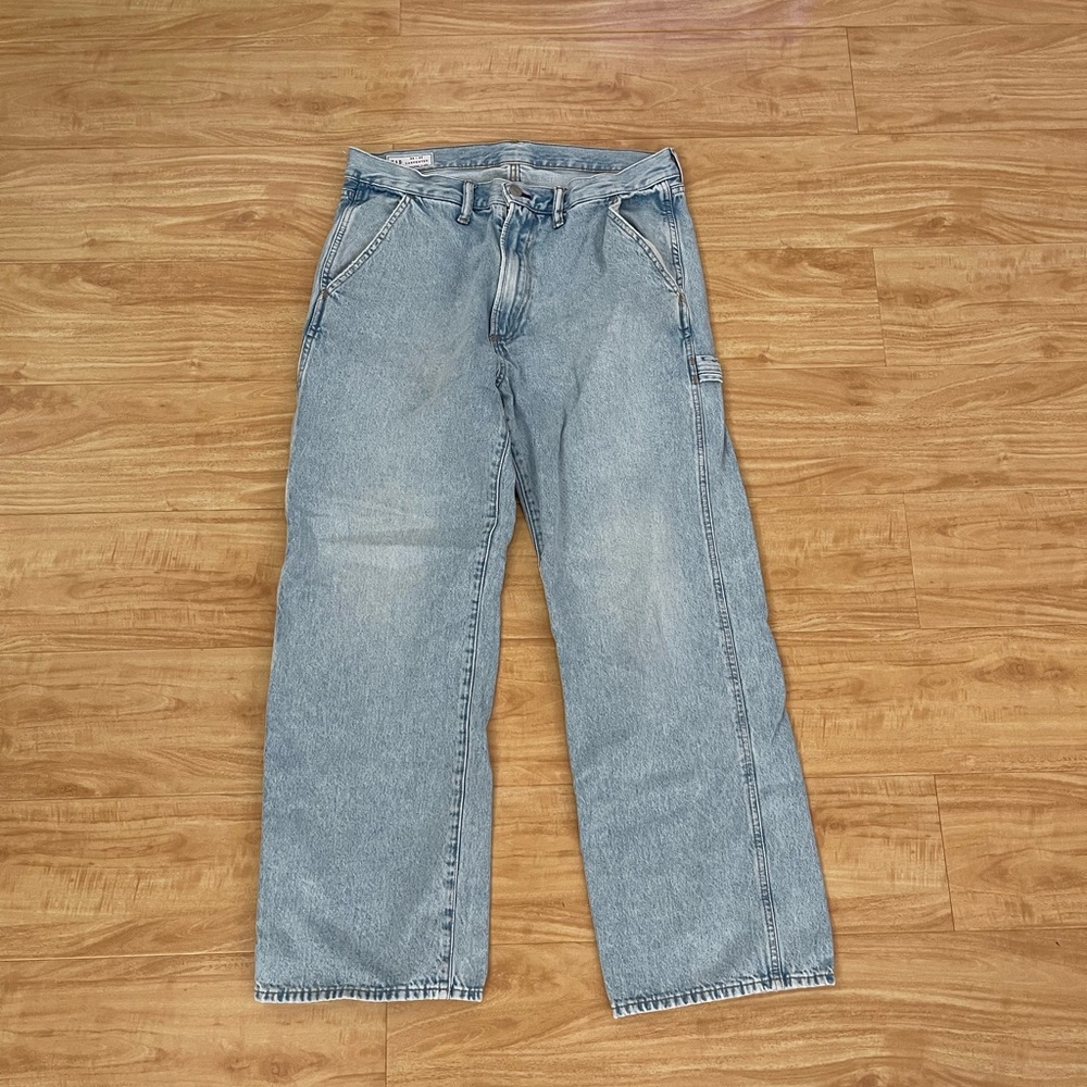GAP light blue carperntar pants 32x30
